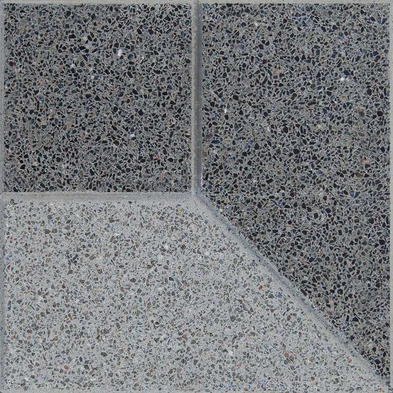 4 Right Sandblasted Turtles - Sandblasted Tile - 1st (m2)