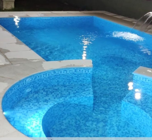 Venecita Mix Azul Celeste - Vitrea - 1era (m2)