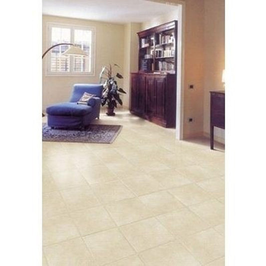 Elfenbeinsatinierter Cotto - 56x56 - Ceramica Lourdes - 1. (m2)