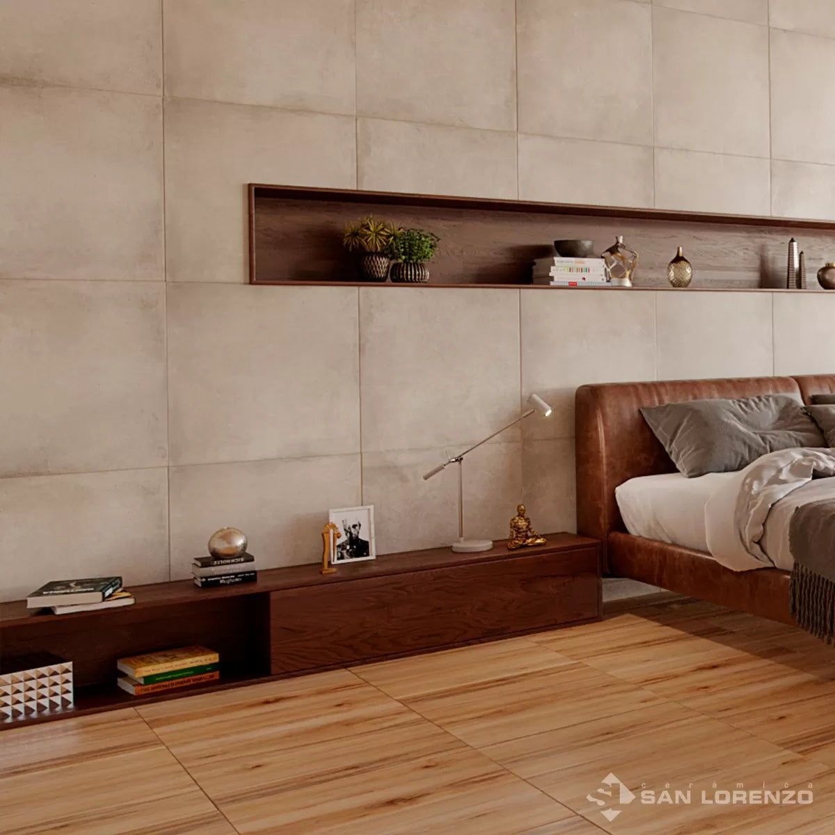 Terraferma Cemento - 58x58 - Porcelanato - San Lorenzo - 1era (m2)