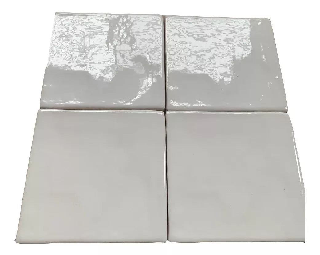 Antico Azulejo Blanco Brillante 13 X13 - Acuelera ( X CAJA de 0,5 m2) - 1era