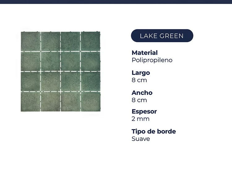Revestimiento Bali Green Lake x m2