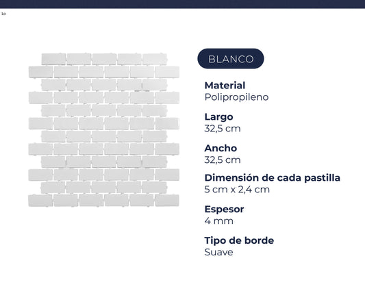 Brick Blanco x m2