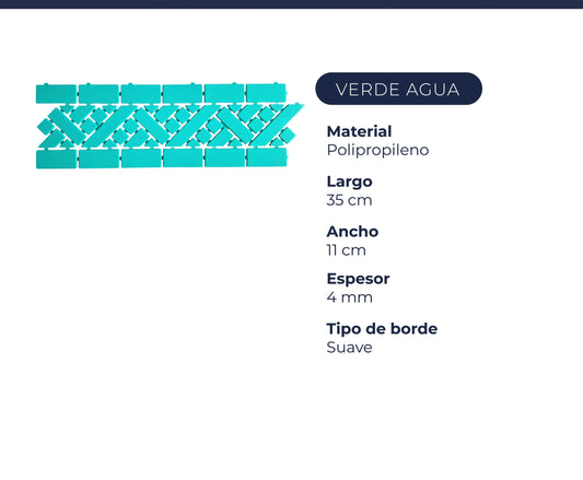 Guarda Angosta Verde Agua