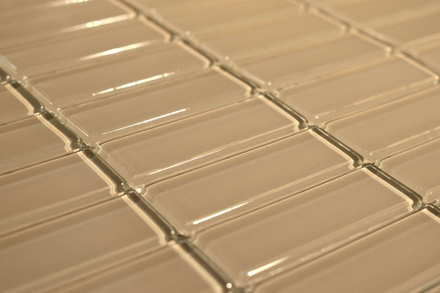 Strip Royal Beige Tostado Brillante 26,6 X 27,8 (Pz.2,2X6,6) - Acuelera ( X PIEZA) - 1era