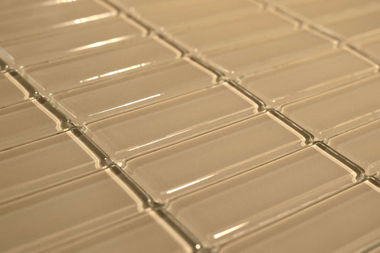 Strip Royal Beige Tostado Brillante 26,6 X 27,8 (Pz.2,2X6,6) - Acuelera ( X PIEZA) - 1era