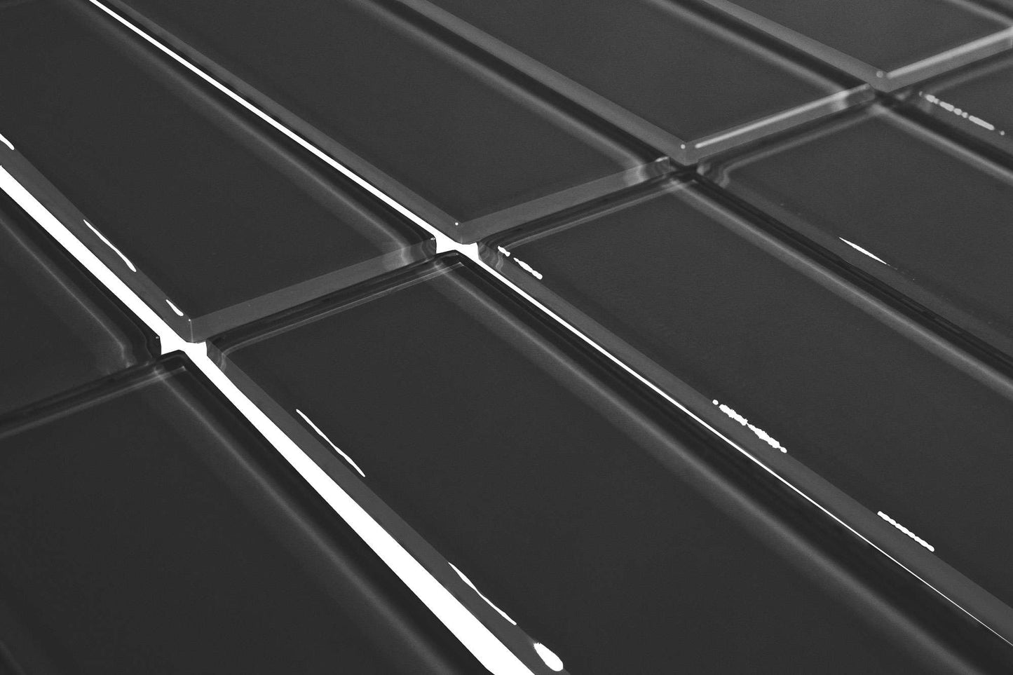 Brick Strip Tayi Grafito Negro Brillante 26,5 X 27,5 (Pz.4,4X13,2) - Acuelera ( X PIEZA) - 1era