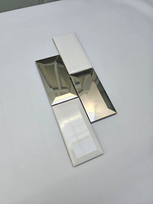 Subway Bisel (Combinada Ceramica) Blanca - 1era