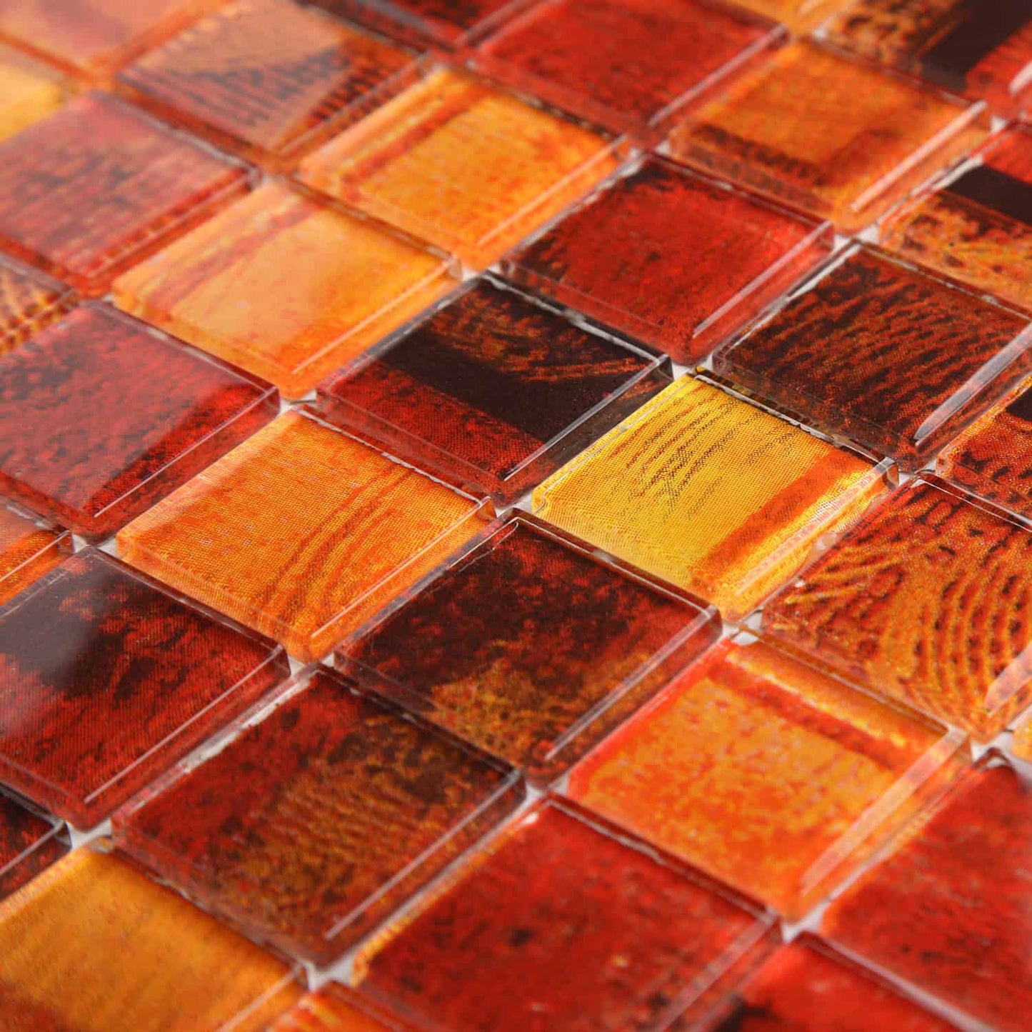 Prana Fire Mesh – 28,5 x 28,5 – Aquarell – 1