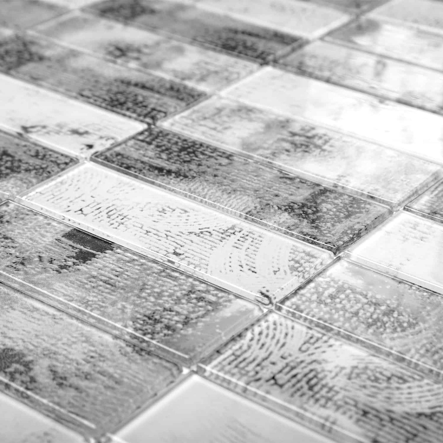 Brick Raft Gris Brillante 27,2 X 27,2 (Pz.4,4X13) - Acuelera ( X PIEZA) - 1era