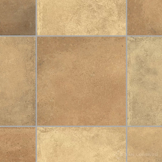Terre Mix Ladrillo - 33x33 - Ceramica - San Lorenzo - 1era (m2)