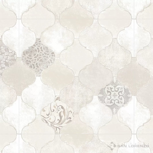 Unique Mix Elfenbein - 45,3x45,3 - Keramik - San Lorenzo - 1. (m2)