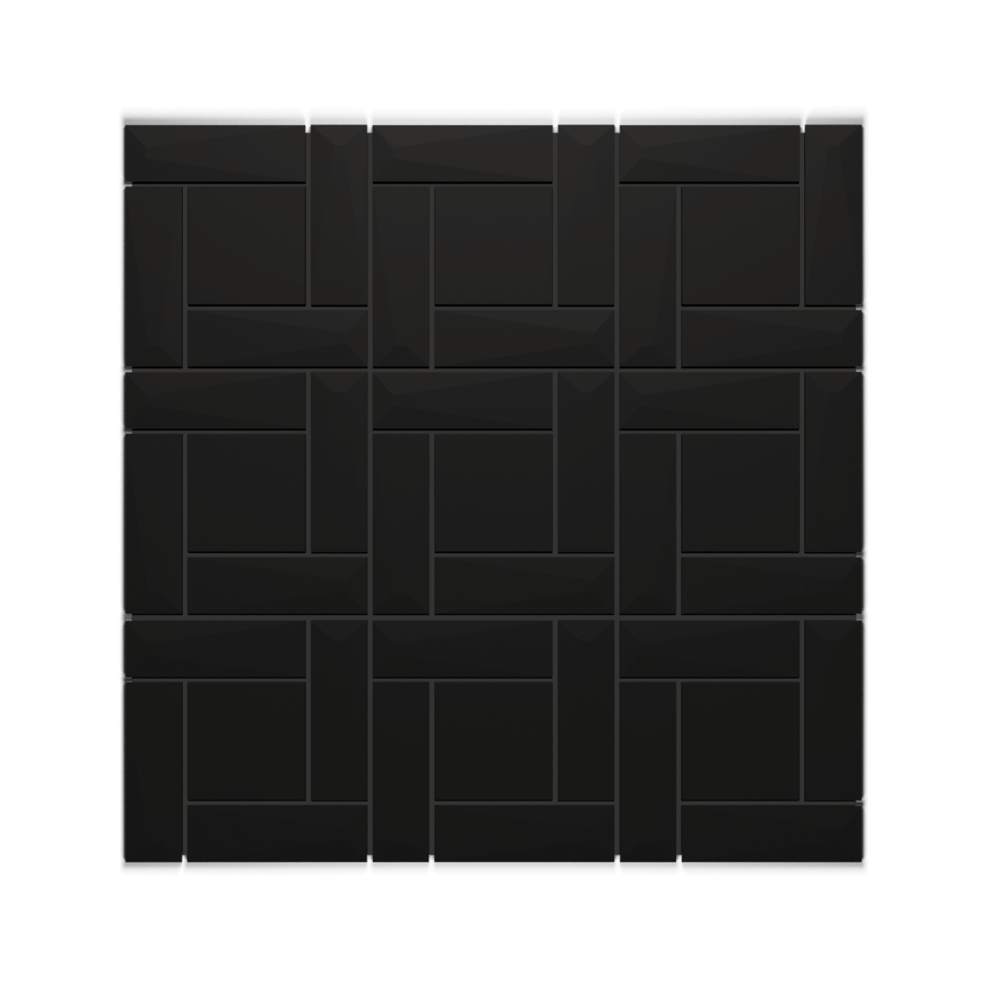 Mesina Biselada Negro - 1era