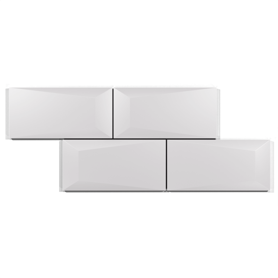 Subway Mini Bisel Punta Blanco - 1era