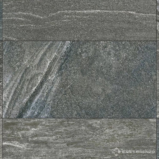 Rocca Ardesia Gris - Porcelanato - San Lorenzo - 1era (m2)