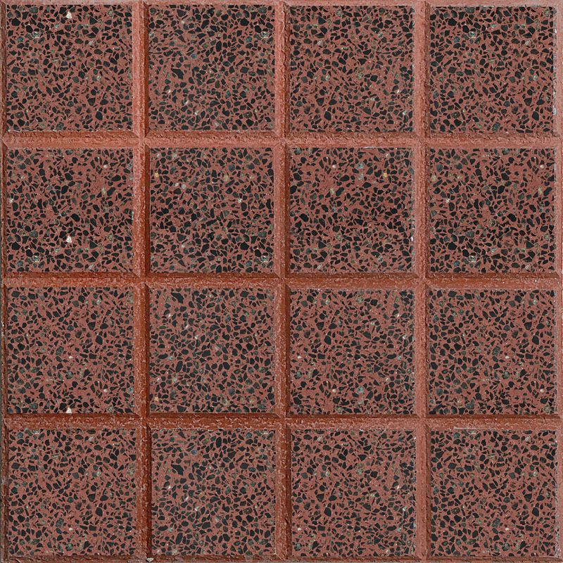 Straight Paving Stone 16 Pans - Dragon Red - Granite - 1st (m2)