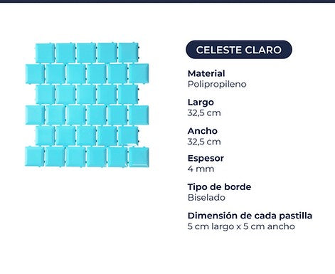 Vintage Celeste Claro x m2