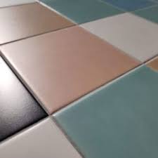 Azulejo Liso Satin Verde Agua Brillante 10,3 X 10,3 - Acuelera ( X CAJA de 0,25 m2) - 1era