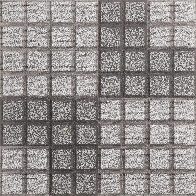 Double L Gray Bardiglio 64 Panes - Granulated Tile - 1st (m2)