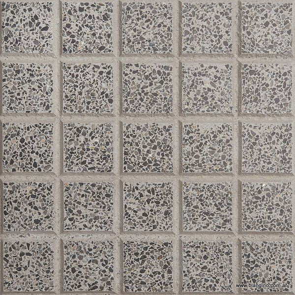 Gerader Pflasterstein 25 Pfannen – Bleigrau – Granit – 1. (m2)