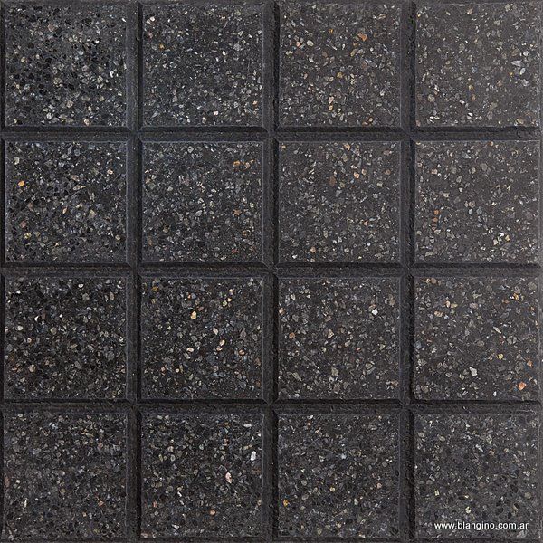 Straight Paving Stone 16 Panes - Alps Green / Black - Granitic - 1st (m2)