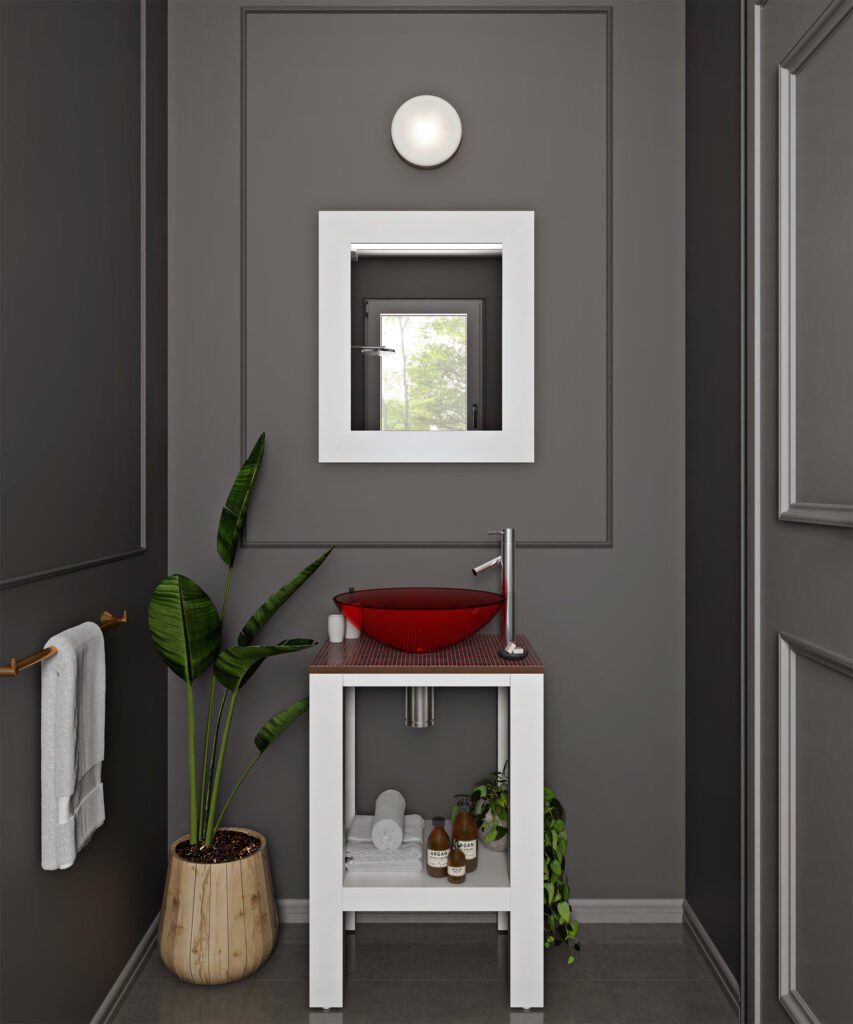 Pottery 2 White Mirror