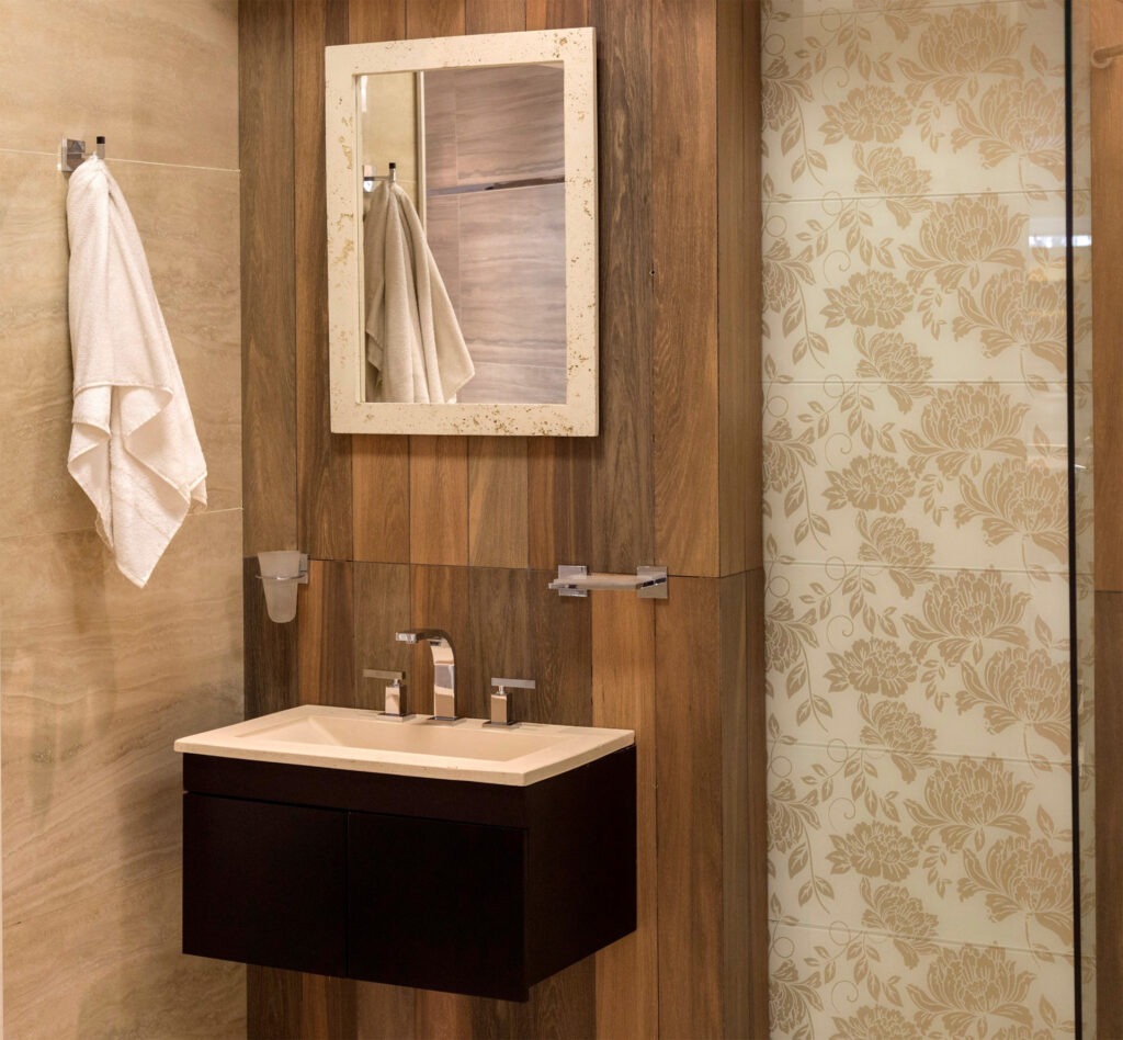Travertine Straight Mirror - E7030 - Misiones Deco - 1era