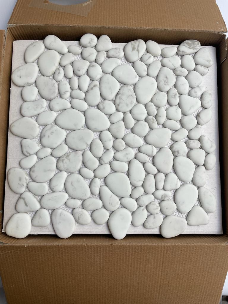 Pebble White Marble - RV1041 - 1era