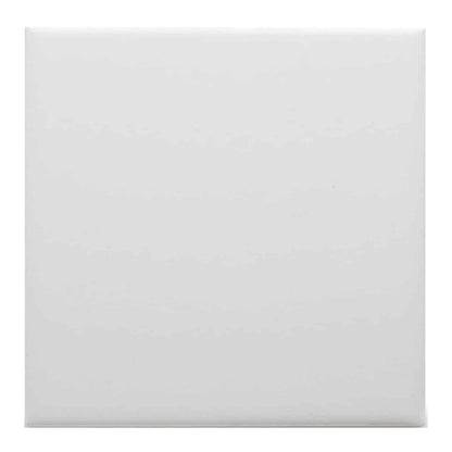 Azulejo Liso Satin Blanco Brillante 10,3 X 10,3 - Acuelera ( X CAJA de 0,28 m2) - 1era