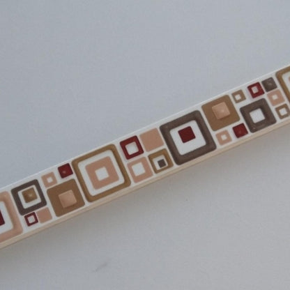 Guarda Cuadrat Marron Brillante 5 X 61 - Acuelera ( X PIEZA) - 1era