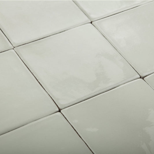 Antico Azulejo Marfil Brillante 13 X13 - Acuelera ( X CAJA de 0,5 m2) - 1era