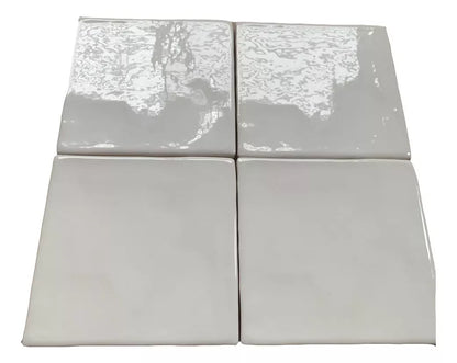 Antico Azulejo Blanco Brillante 13 X13 - Acuelera ( X CAJA de 0,5 m2) - 1era
