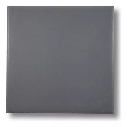 Azulejo Liso Satin Gris Oscuro Brillante 10,3 X 10,3 - Acuelera ( X CAJA de 0,25 m2) - 1era