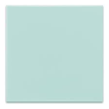 Azulejo Liso Satin Verde Agua Brillante 10,3 X 10,3 - Acuelera ( X CAJA de 0,25 m2) - 1era