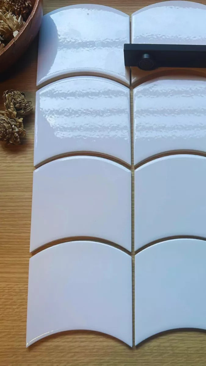Curve Azulejo Blanco Brillante 10 X 12 - Acuelera ( X CAJA de 0,29 m2) - 1era