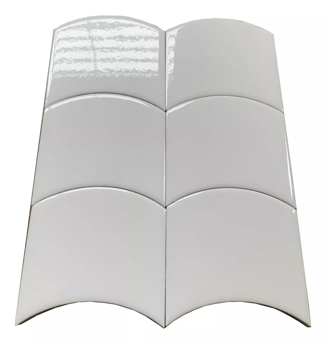 Curve Azulejo Blanco Brillante 10 X 12 - Acuelera ( X CAJA de 0,29 m2) - 1era