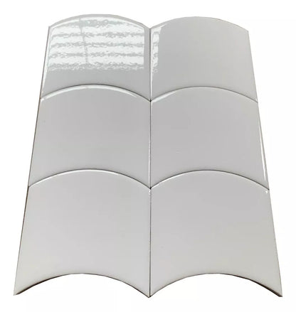 Curve Azulejo Blanco Brillante 10 X 12 - Acuelera ( X CAJA de 0,29 m2) - 1era