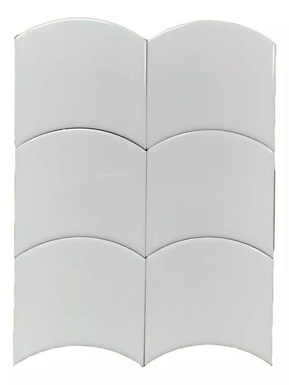 Curve Azulejo Blanco Brillante 10 X 12 - Acuelera ( X CAJA de 0,29 m2) - 1era