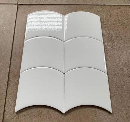 Curve Azulejo Blanco Brillante 10 X 12 - Acuelera ( X CAJA de 0,29 m2) - 1era