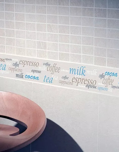 Guarda Delight Words Gris Brillante 4,5 X 45 - Acuelera ( X PIEZA) - 1era