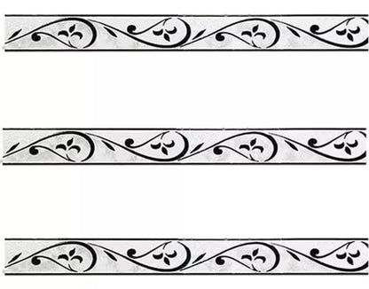 Guarda Perla  Negra Brillante 5 X 61 - Acuelera ( X PIEZA) - 1era