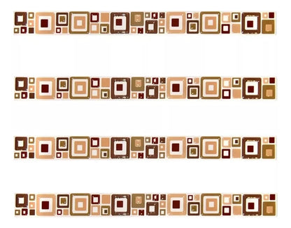 Guarda Cuadrat Marron Brillante 5 X 61 - Acuelera ( X PIEZA) - 1era