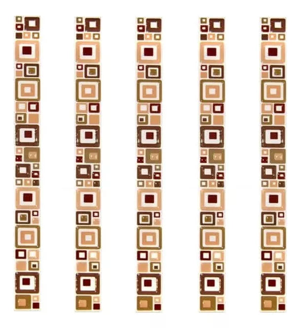 Guarda Cuadrat Marron Brillante 5 X 61 - Acuelera ( X PIEZA) - 1era