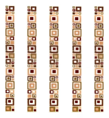 Guarda Cuadrat Marron Brillante 5 X 61 - Acuelera ( X PIEZA) - 1era