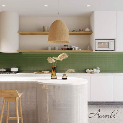Strip Dyna Verde Olivo Brillante 26,8 X 28,8 (Pz.1,65X6,6) - Acuelera ( X PIEZA) - 1era