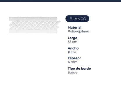 Guarda Angosta Blanco