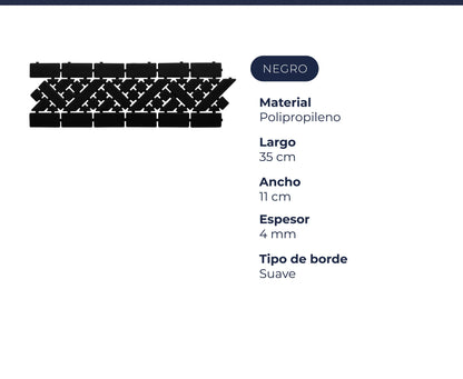 Guarda Angosta Negro