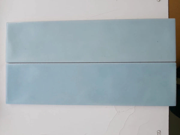 Iceland Satin Celeste Osc.(3098) Brillante 7,7 X 30,5 - Acuelera ( X M2) - 1era