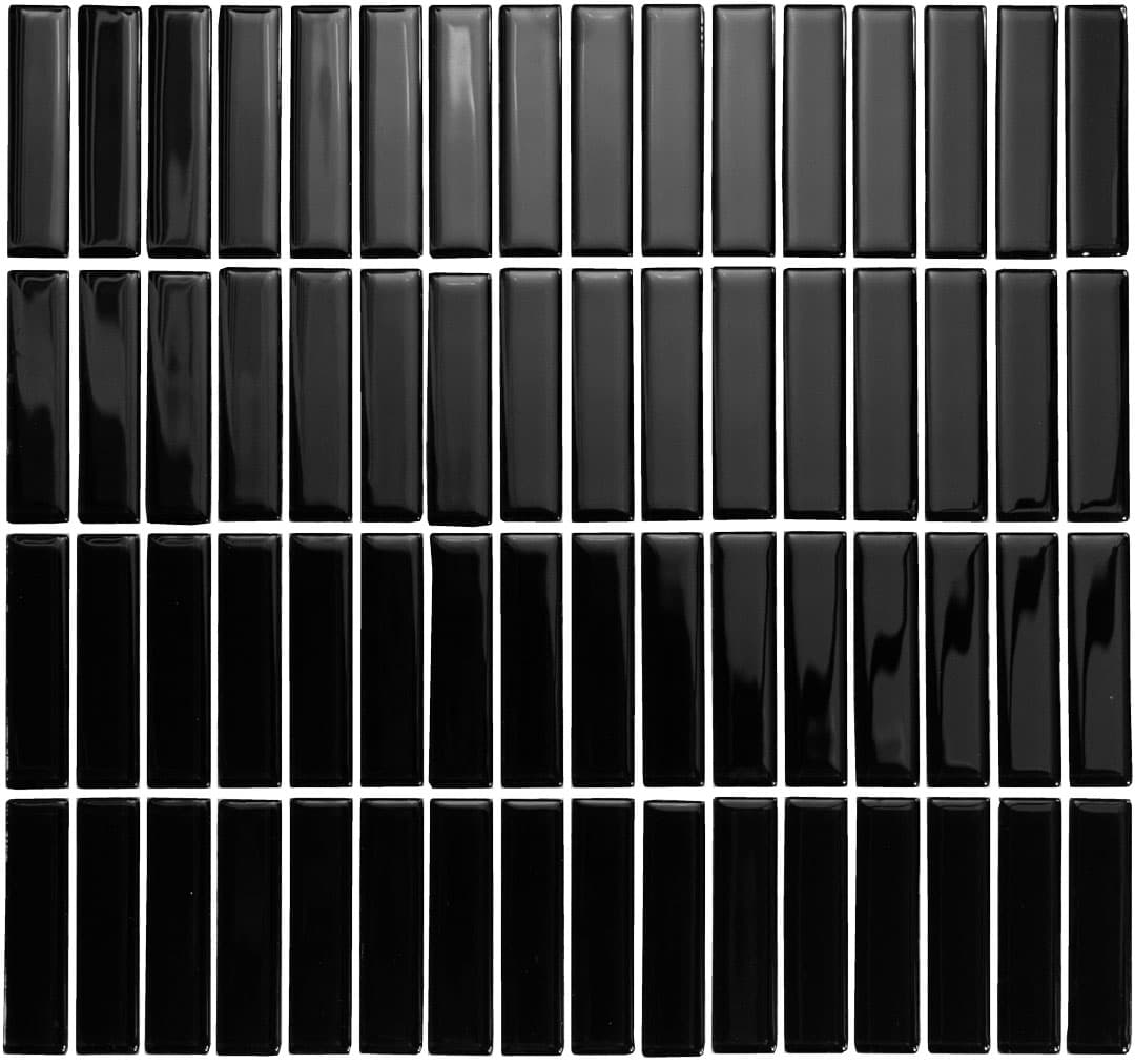 Strip Dyna Negro Oscuro Brillante 26,8 X 28,8 (Pz.1,65X6,6) - Acuelera ( X PIEZA) - 1era