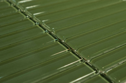 Strip Lady Verde Olivo Brillante 26,8 X 28,8 (Pz.1,65X13,2) - Acuelera ( X PIEZA) - 1era